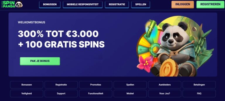 SpinPanda Nederland Casino biedt de beste live games online